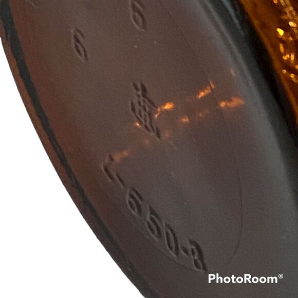 Anchor Hocking Baked Beans Jar B & M 4" L-650-B Brick Oven Crock Vintage Glass - Picture 6 of 10